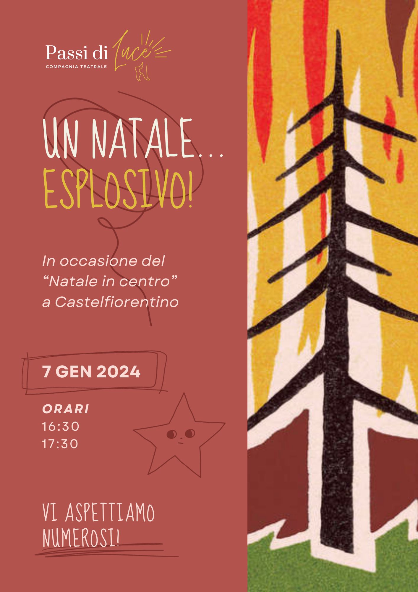 Locandina "Un Natale esplosivo"