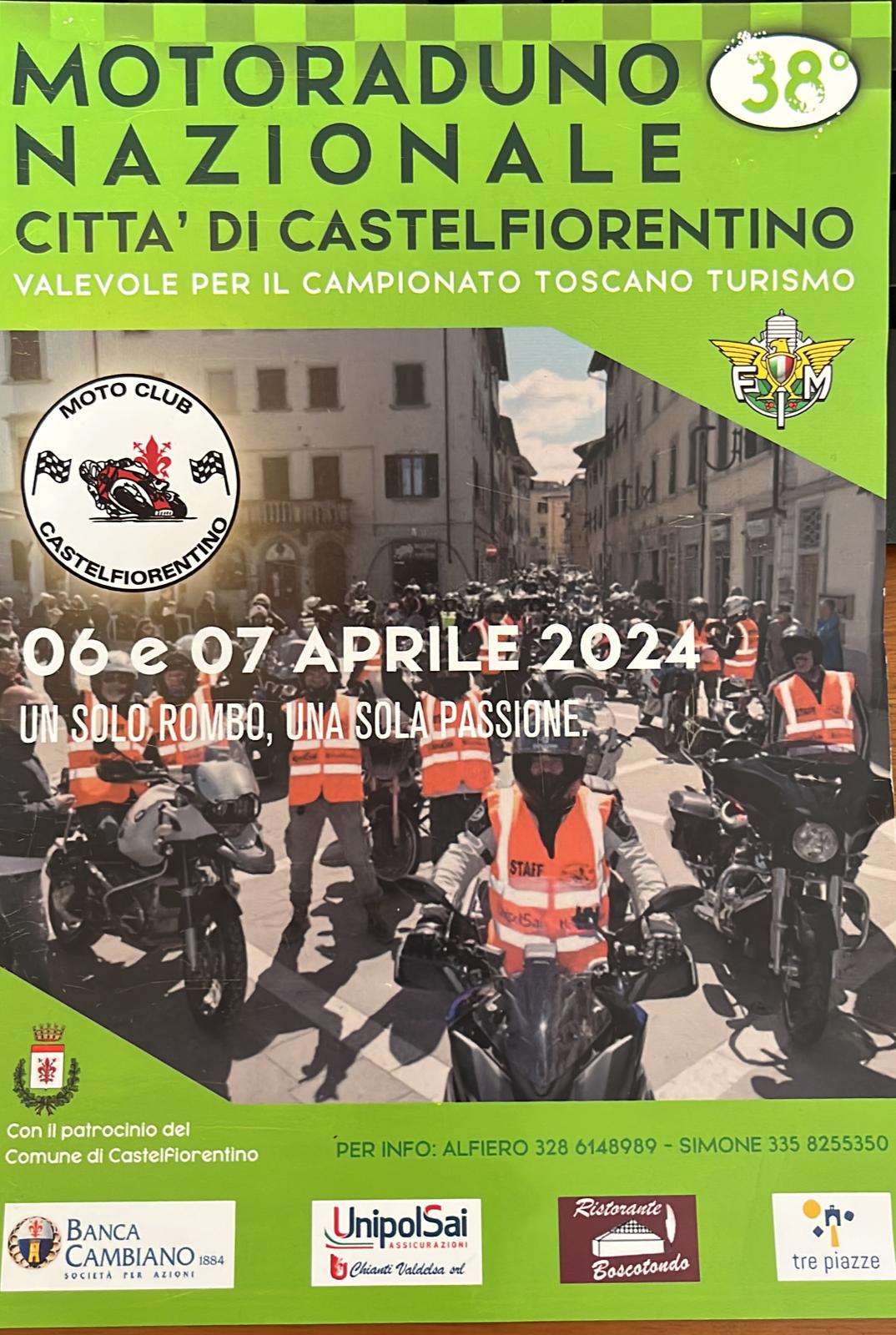 Locandina motoraduno 2024