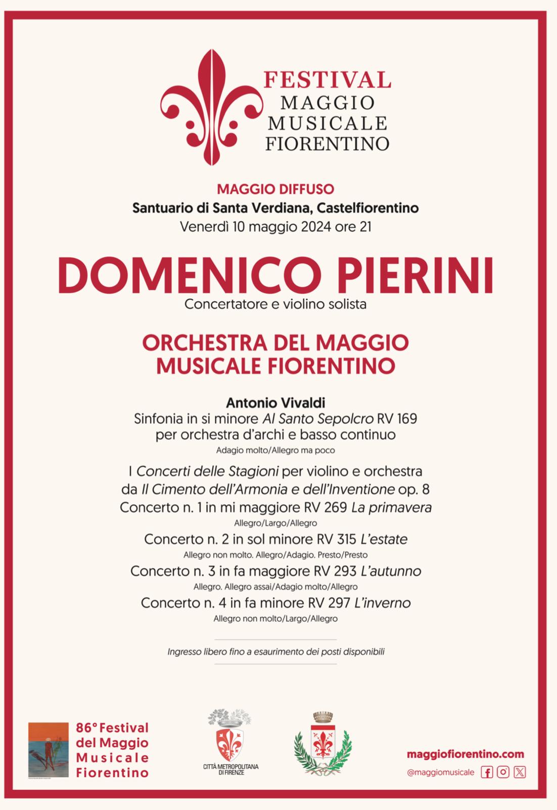 Il programma del concerto