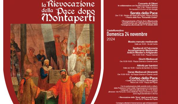 Rievocazione della Pace dopo Montaperti-Programma generale